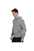 JAQUETA RAINHA LUZERN COM CAPUZ MASCULINA - Cinza
