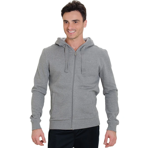 JAQUETA RAINHA LUZERN COM CAPUZ MASCULINA - Cinza