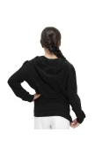 JAQUETA REEBOK LOGO GIRLS INFANTIL - Preto