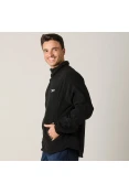 JAQUETA SPEEDO FLEECE MASCULINA - Preto