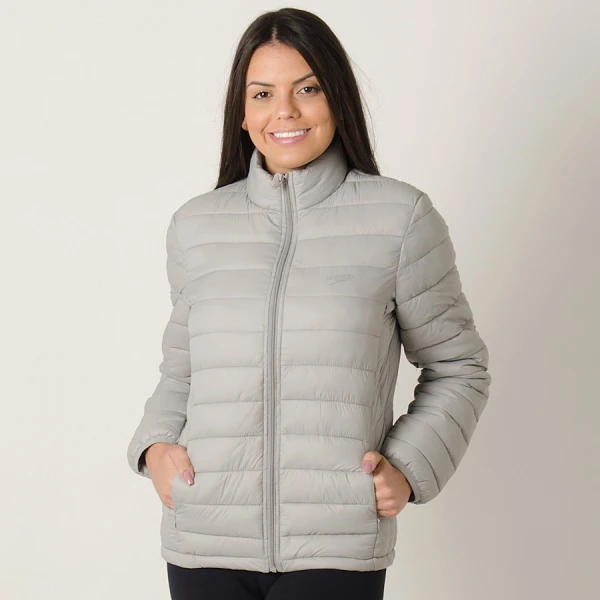 JAQUETA SPEEDO PAD FEMININA - Cinza