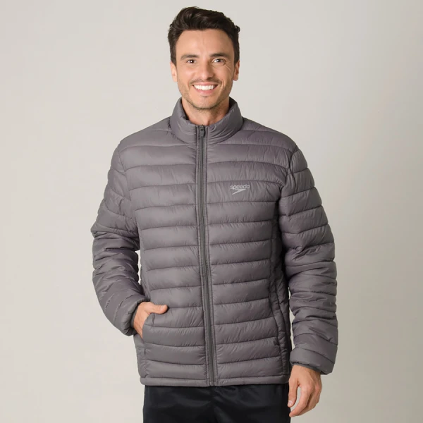 JAQUETA SPEEDO PAD MASCULINA - Grafite JAQUETA SPEEDO PAD MASCULINA - Grafite