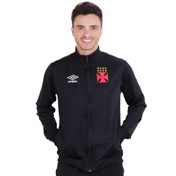 JAQUETA UMBRO VASCO HINO MASCULINA - Preto