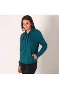 JAQUETA UNDER ARMOUR FAVORITE FLEECE FEMININA - Marinho