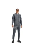JAQUETA UNDER ARMOUR MOLETOM RIVAL TERRY FZ MASCULINA - Grafite