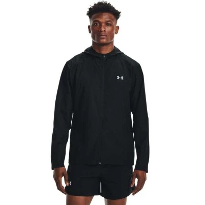 JAQUETA UNDER ARMOUR OUTRUN THE RAIN MASCULINA - Preto