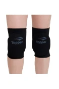 JOELHEIRA TOPPER FUTSAL ELAST - Preto