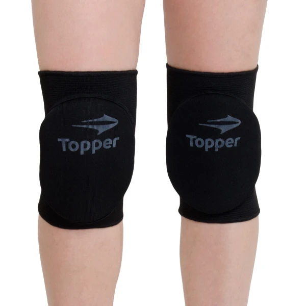 JOELHEIRA TOPPER FUTSAL ELAST - Preto