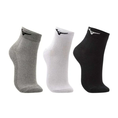 KIT MEIA MIZUNO TRIMIZ BASIC CANO CURTO - Colorido