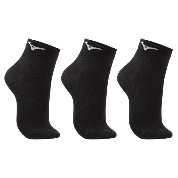 KIT MEIA MIZUNO TRIMIZ BASIC CANO CURTO - Preto