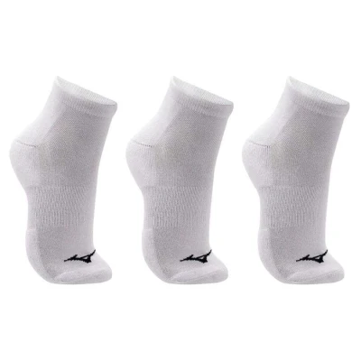 KIT MEIA MIZUNO TRIMIZ BASIC SEM CANO - Branco