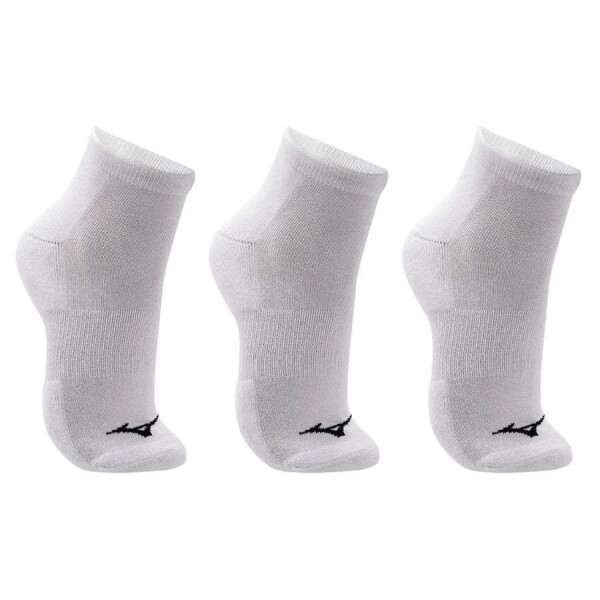 KIT MEIA MIZUNO TRIMIZ BASIC SEM CANO - Branco