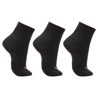 KIT MEIA MIZUNO TRIMIZ BASIC SEM CANO - Preto