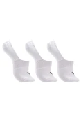 KIT MEIA MIZUNO TRIMTZ BASIC INVISIVEL TRIPACK - Branco