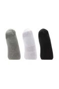 KIT MEIA MIZUNO TRIMTZ BASIC INVISIVEL TRIPACK - Colorido