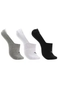KIT MEIA MIZUNO TRIMTZ BASIC INVISIVEL TRIPACK - Colorido