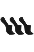 KIT MEIA MIZUNO TRIMTZ BASIC INVISIVEL TRIPACK - Preto