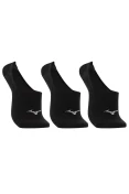 KIT MEIA MIZUNO TRIMTZ BASIC INVISIVEL TRIPACK - Preto