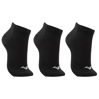 KIT MEIA MIZUNO TRIMTZ BASIC SEM CANO - Preto