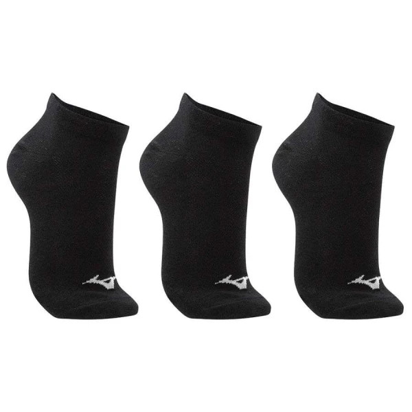 KIT MEIA MIZUNO TRIMTZ BASIC SEM CANO - Preto