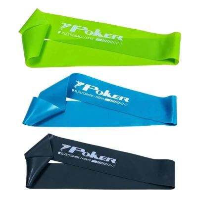 KIT MINI BANDS POKER C/3 UNIDADES LEVE/MEDIO/FORTE - Colorido