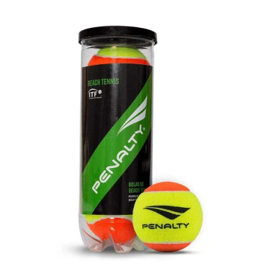 KIT PENALTY BOLAS BEACH TENNIS XXII - Amarelo/laranja