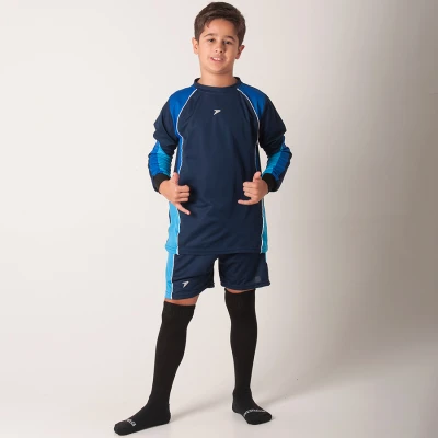 KIT POKER GOLEIRO ASTRO INFANTIL - Marinho/azul