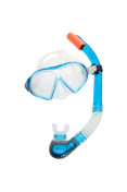 KIT SPEEDO MERGULHO BELIZE - Azul/transparente KIT SPEEDO MERGULHO BELIZE - Azul/transparente