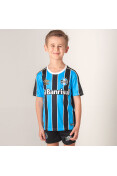 KIT UMBRO GRÊMIO OFICIAL 1 2019 INFANTIL - Azul/preto