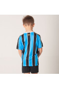KIT UMBRO GRÊMIO OFICIAL 1 2019 INFANTIL - Azul/preto
