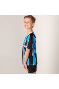 KIT UMBRO GRÊMIO OFICIAL 1 2019 INFANTIL - Azul/preto