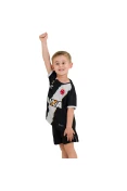 KIT UMBRO VASCO OFICIAL 1 2016 NÚMERO 10 INFANTIL - Preto/branco