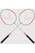 KIT VOLLO BADMINTON COM 4 RAQUETES, 3 PETECAS, MAIS REDE - Colorido