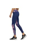 LEGGING ADIDAS OWN TGHE RUN CITY CLASH FEMININA - Azul/rosa