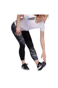LEGGING ADIDAS OWN TGHE RUN CITY CLASH FEMININA - Preto/cinza