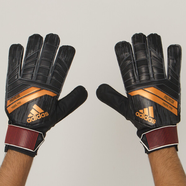 LUVA ADIDAS ACE YOUNG PRO INFANTIL - Preto/dourado