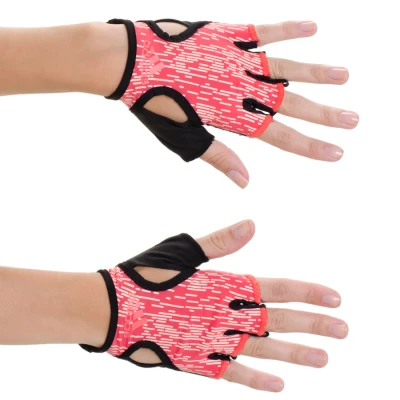 LUVA ADIDAS FIT GLOVE FEMININA - Preto/pink