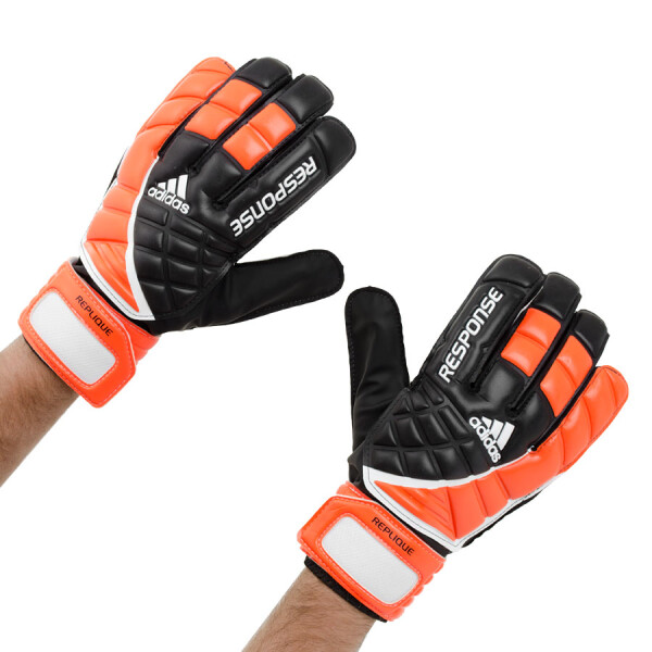 LUVA ADIDAS RESPONSE REPLIQUE - Preto/laranja