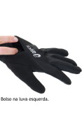 LUVA ASICS THERMOPOLIS GLOVES - Preto