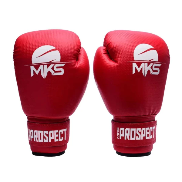LUVA DE BOXE MKS PROSPECT 14 OZ - Vermelho