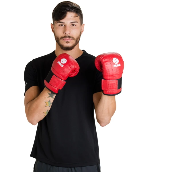 LUVA MKS BATE SACO SUPER FIST - Vermelho