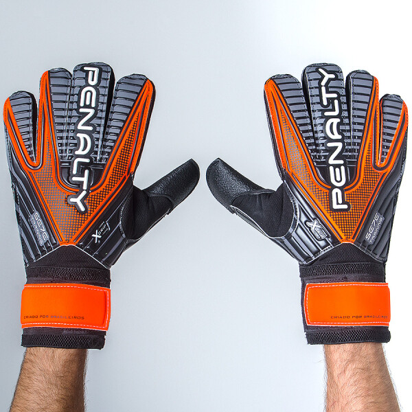LUVA PENALTY CAMPO SE7E TRAINING - Laranja/chumbo
