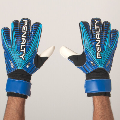 LUVA PENALTY DELTA FLAT VIII - Azul/azul celeste