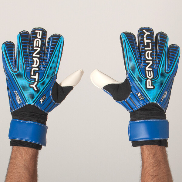 LUVA PENALTY DELTA FLAT VIII - Azul/azul celeste