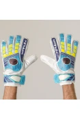 LUVA POKER CAMPO FAST TRAINING - Azul/amarelo