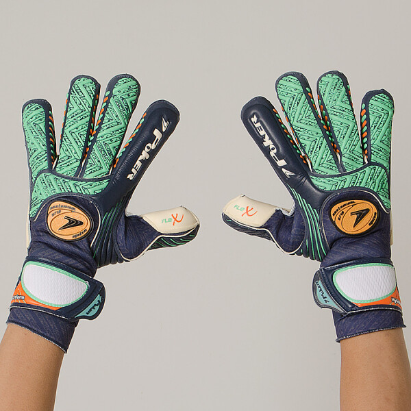 LUVA POKER CAMPO HYBRID CONFORM PROFISSIONAL PXG - Marinho/verde