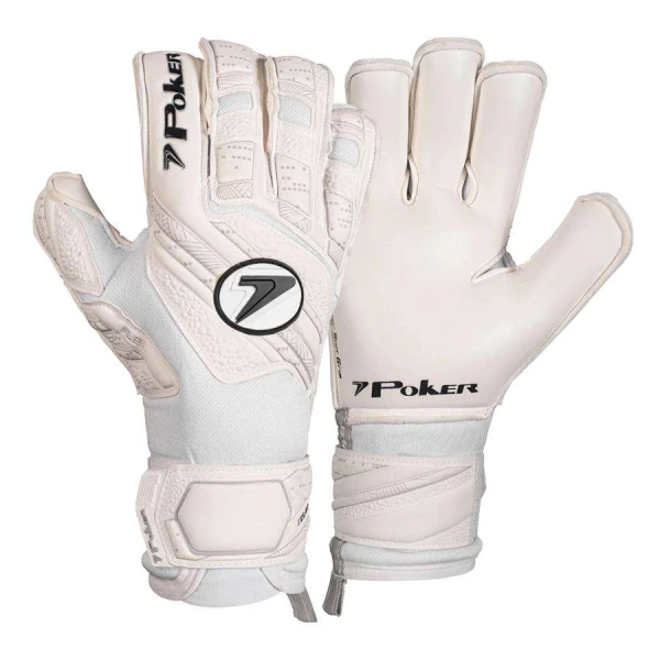 LUVA POKER CAMPO PROFISSIONAL ECLIPSE - Branco/cinza