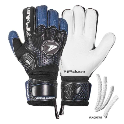 LUVA POKER CAMPO PROFISSIONAL ORTHO VULCAN II - Preto/marinho