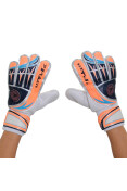 LUVA POKER CAMPO SALIENT 2 SEMI PRO BRONZE - Marinho/laranja