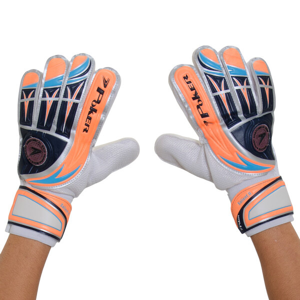 LUVA POKER CAMPO SALIENT 2 SEMI PRO BRONZE - Marinho/laranja